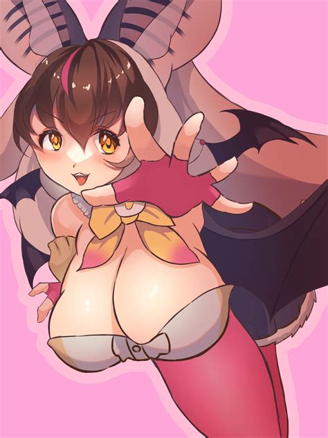 Brown Long Eared Bat Kemono Friends And 1 More Drawn By Lepus Qw Ude 2nd Danbooru