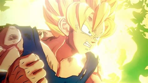 Dragon Ball Z Kakarot Goku Turns Super Saiyan For The First Time Youtube