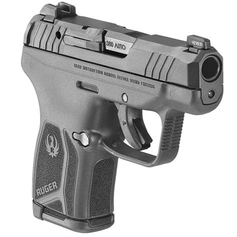 Ruger Lcp Max 380 Auto Acp 28in Black Pistol 101 Rounds