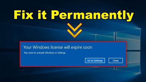 How To Fix Your Windows License Will Expire Soon On Windows 10