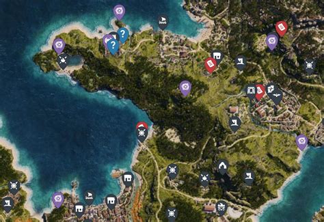 Assassin S Creed Odyssey Map Greece Map Ign