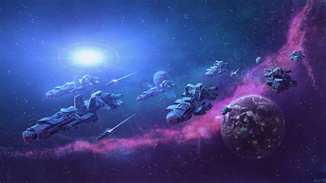Sci Fi Spaceship Hd Wallpaper By Gugo78