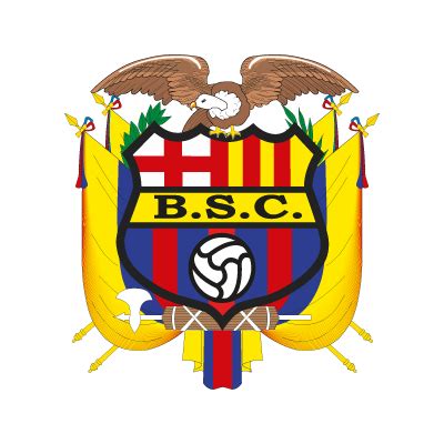 After that, the emblem hasn't gone far from its roots. Barcelona Sporting Club vector logo
