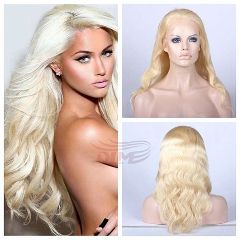 Pin On 613 Blonde Color Human Hair Lace Wig