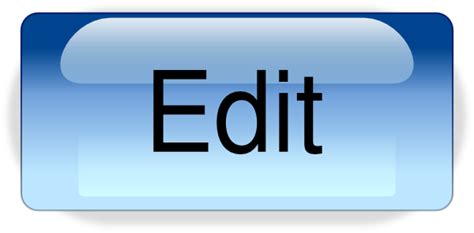 Edit Button Icon Png