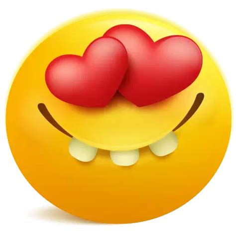 Heart Eyes Emoji Png Picture Png Mart