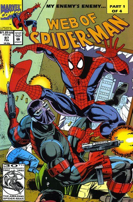 Web Of Spider Man 78 Marvel Comics