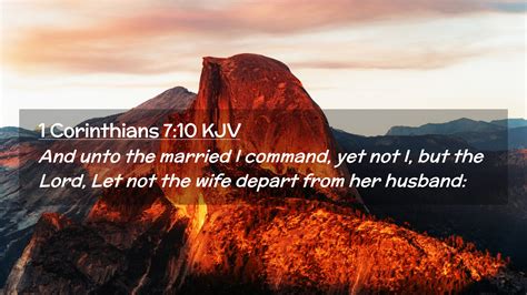 1 Corinthians 710 Kjv 4k Wallpaper And Unto The Married I Command Images And Photos Finder