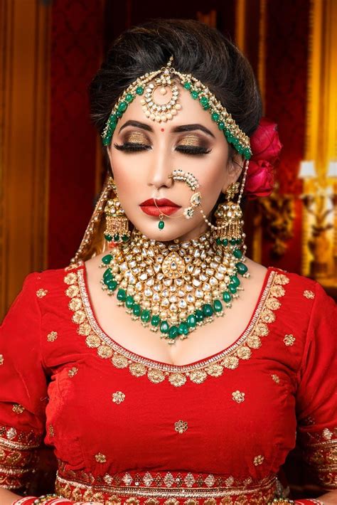 Smokey Glitter Indian Bridal Makeup Beautiful Indian Brides Indian