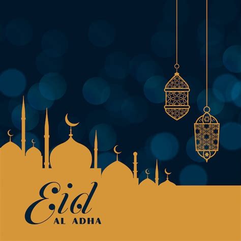 Free Vector Islamic Religion Festival Of Eid Al Adha Background