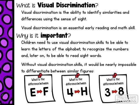 The Primary Pack Visual Discrimination Skills