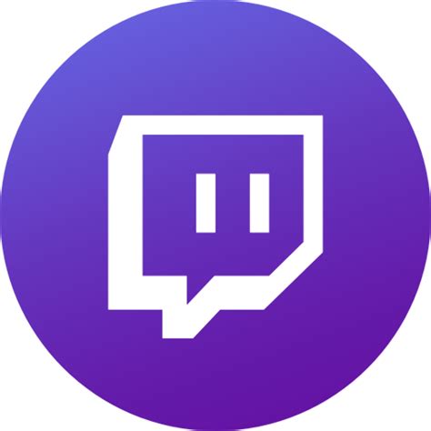 Twitch Circle Twitch Logo Transparent Pngsocial Media Icons Images