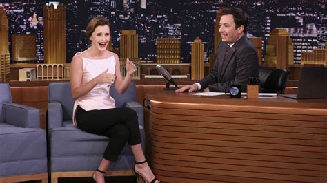 Emma Watson Jimmy Kimmel Jimmy Fallon Mix Up Emma Watson Mistook Kimmel For Fallon On The