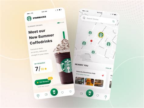 Starbucks Mobile App Uplabs