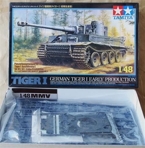 1 48 SCALE TAMIYA German WWII Tiger I Early Production NIB 20 00