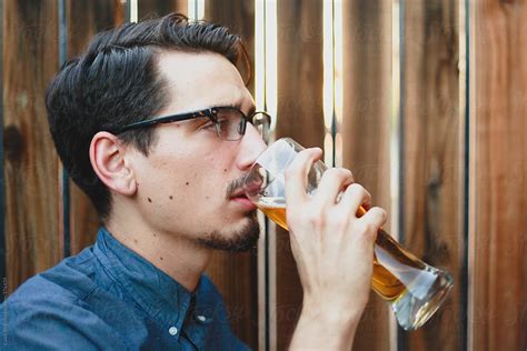 Profile Of Beer Drinking By Stocksy Contributor Swell Visuals Stocksy