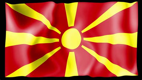Miroslav grčev, an architect and graphic designer. A Waving Macedonia Flag - Stock Footage Video (100% Royalty-free) 5868791 | Shutterstock