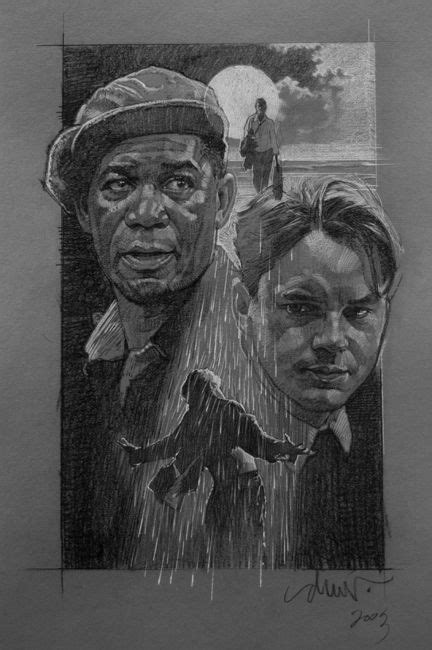 Drew Struzan Shawshank Redemption Comp Movie Artwork Movie Art