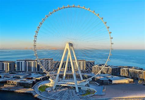 dubái inaugura la rueda de la fortuna más alta del mundo con 250 metros enfoque noticias