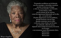 Maya Angelou Eu Me Levanto - EDUCA