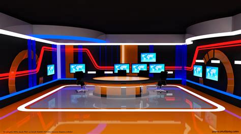 Tv Set Design Project And Construct On Behance