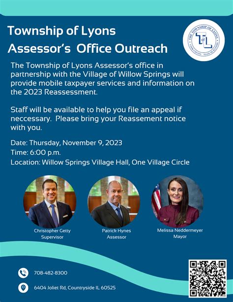 Willow Springs Assessor’s Office Outreach – Township of Lyons