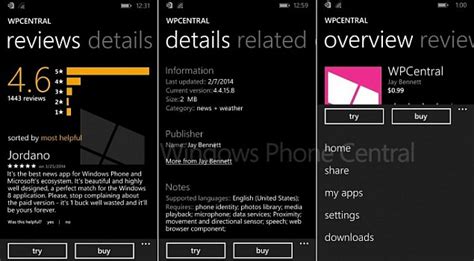 Leaked Windows Phone 81 Images Show New Windows Phone Store App