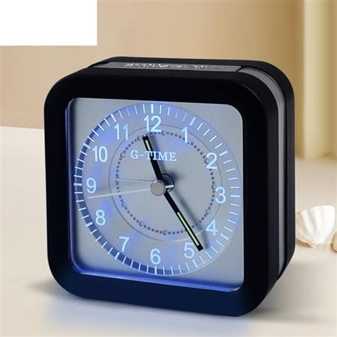 Creative Luminous Alarmsleepy Mute Bedside Clockstudent Pointer Alarm