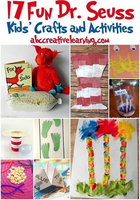 17 Fun Dr Seuss Kids Crafts And Activities Abc Creative Learning