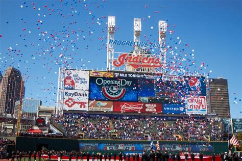 The Largest Opening Day Crowd In Progressive Field History 43190