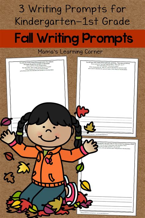 Set Of 3 Fall Writing Prompts Mamas Learning Corner