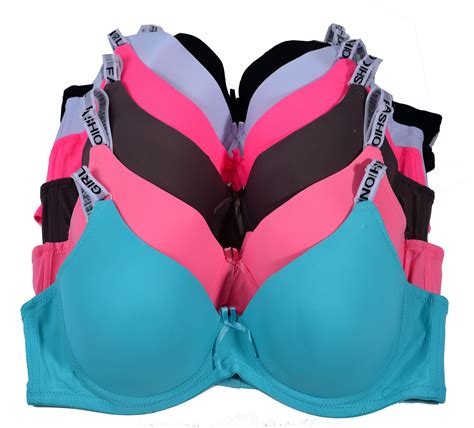 Women Bras 6 Pack Of Bra B Cup C Cup D Cup Dd Cup Size 36dd 6337