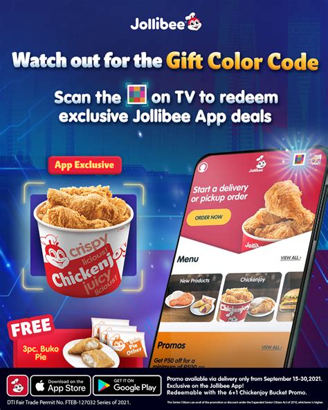 Jollibee Launches The T Color Code For An Exclusive Free Offer