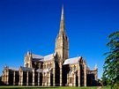 Salisbury Cathedral, Built in The Style of Early English Gothic ...