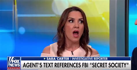 Sean Hannity Sara Carter Still Pretending Shes Fox News