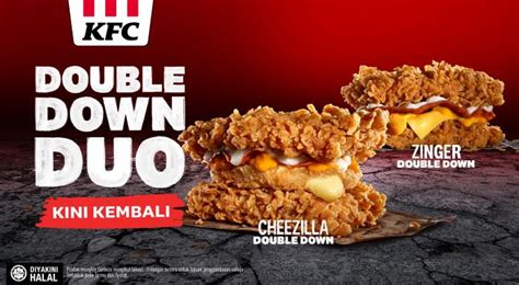 Kfc Cheezilla Double Down And Zinger Double Down