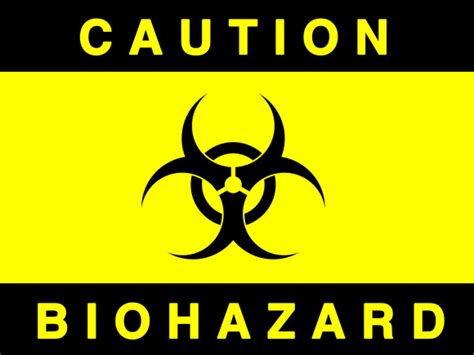 Printable Biohazard Symbol Clip Art Library