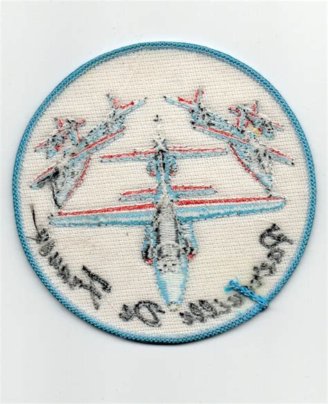 French Air Force Patch Patrouille De France Vintage Version Spotters