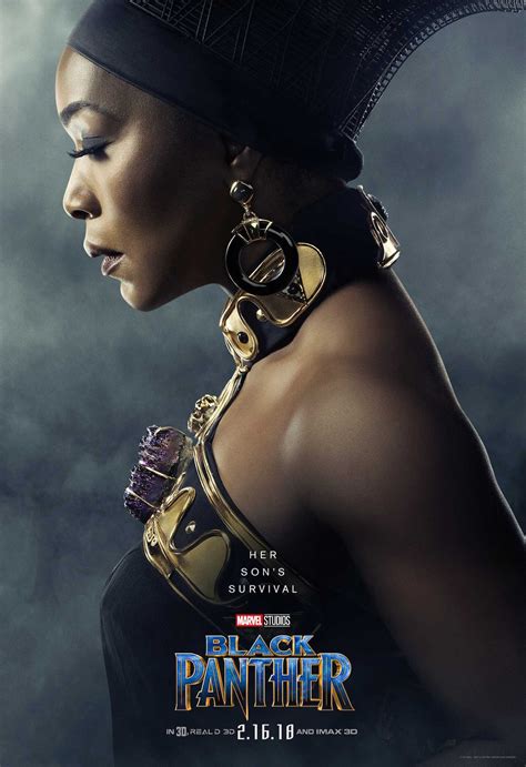 Marvel Releases New ‘black Panther Character Posters