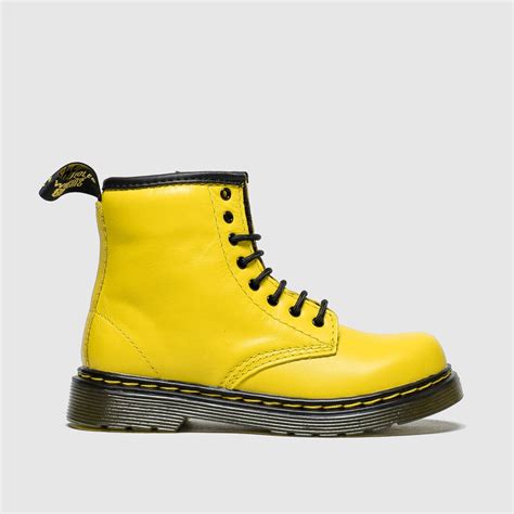 Dr Martens Yellow 1460 Boots Toddler Shoefreak