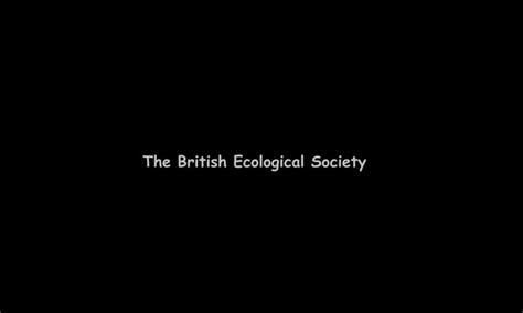 The British Ecological Societywinners And Finalists Ppt