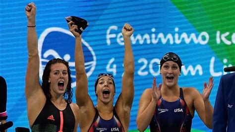 Smith Us Take Gold In 4x200 Freestyle Relay