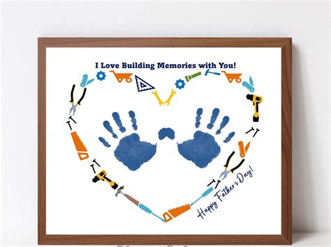 Fathers Day T Iwe Love Building Memories With You Etsy