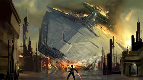 48 Star Wars Concept Art Wallpaper On Wallpapersafari