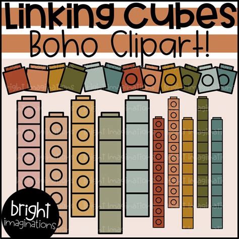 This Linking Cube Clipart Is Perfect For Teaching Patterns Counting