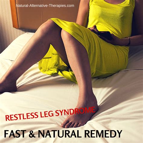 Stop Restless Leg Syndrome The Ultimate Home Remedy