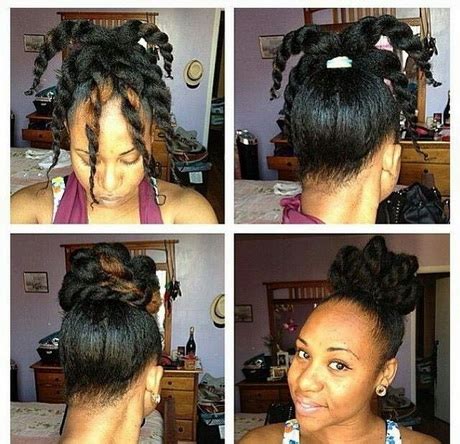 Take two small strands of hair from either side of your head. Hairstyles i can do with my natural hair