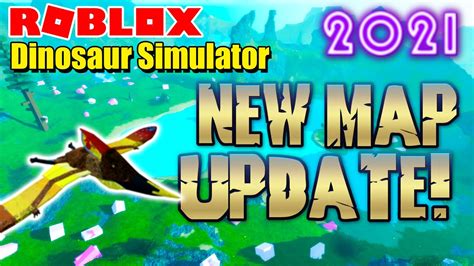Roblox Dinosaur Simulator New Map 2021 Youtube