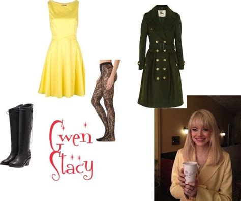 Gwen Stacy Style Style Fashion Casual Cosplay