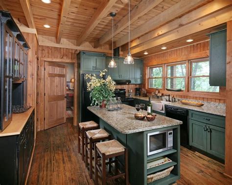 There are also multiple shelves and hooks to make the most of the space. Chestnut Lodge | Modern Rustic Homes